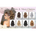Cozi de Volum Ondulate Blond Deschis